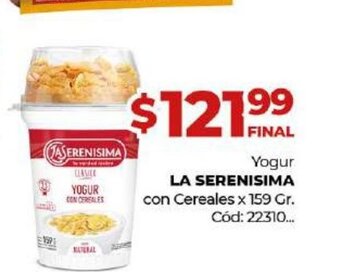 Diarco Yogur La Serenisima oferta