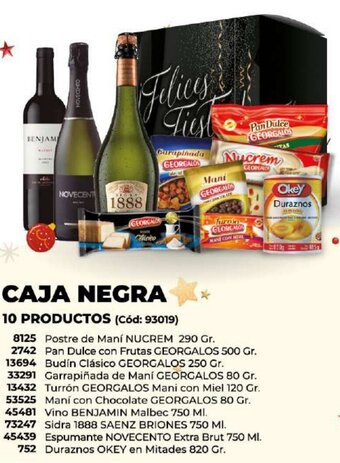 Diarco Caja Negra oferta