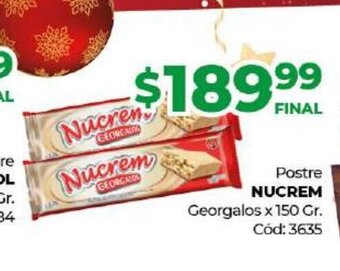 Diarco Postre Nucrem oferta