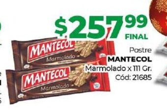 Diarco Postre Mantecol oferta