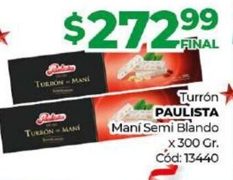 Diarco Turrón Paulista oferta