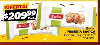 Diarco Budín Primera Marca oferta