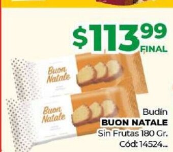 Diarco Budín Buon Natale oferta