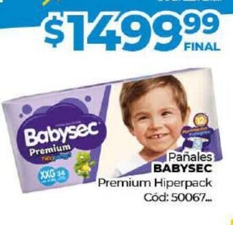 Diarco Pañales Babysec oferta