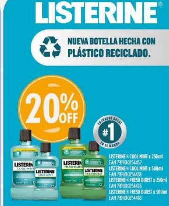 Diarco Listerine oferta