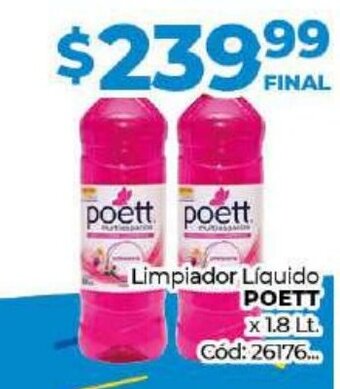 Diarco Limpiador Líquido Poett oferta