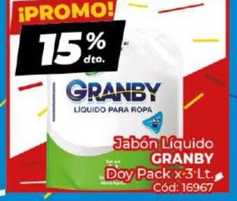 Diarco Jabón Líquido Granby oferta