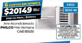 Diarco Aire Acondicionado Philco oferta