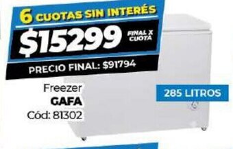 Diarco Freezer Gafa oferta