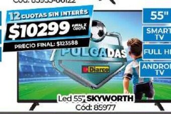 Diarco LED 55" Skyworth oferta