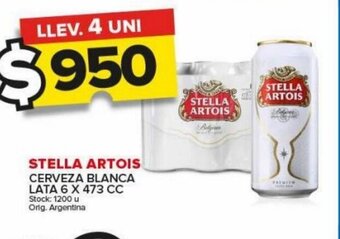 Carrefour Maxi Stella Artois oferta