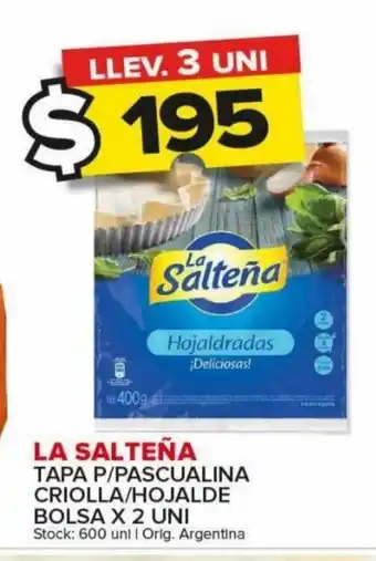 Carrefour Maxi La Salteña oferta