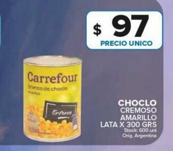 Carrefour Maxi Choclo oferta