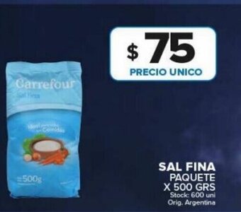 Carrefour Maxi Sal Fina oferta