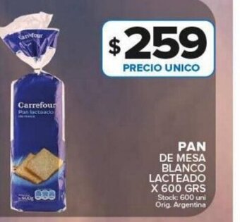 Carrefour Maxi Pan oferta