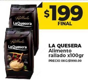 Supermayorista Vital La quesera alimento rallado oferta
