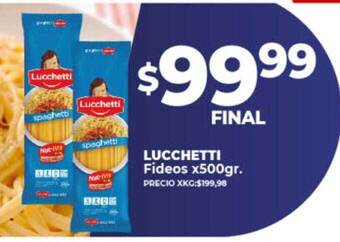 Supermayorista Vital Lucchetti fideos oferta