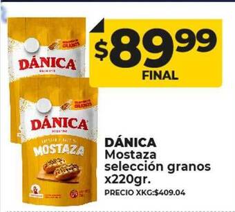 Supermayorista Vital Dánica mostaza selección granos oferta