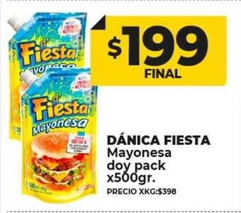 Supermayorista Vital Dánica fiesta mayonesa doy pack oferta
