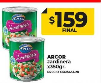 Supermayorista Vital Arcor jardinera oferta