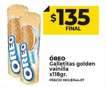 Supermayorista Vital Óreo galletitas golden vainilla oferta