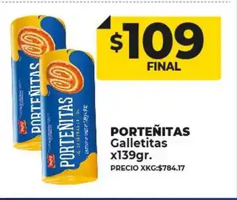 Supermayorista Vital Porteñitas galletitas oferta