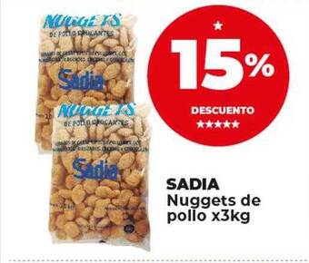 Supermayorista Vital Sadia nuggets de pollo 15% descuento oferta