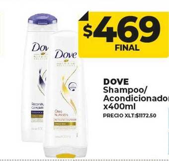 Supermayorista Vital Dove shampoo acondicionador oferta
