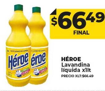 Supermayorista Vital Héroe lavandina líquida oferta