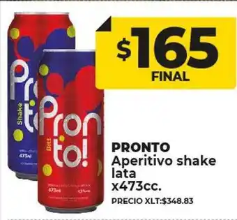 Supermayorista Vital Pronto aperitivo shake lata oferta