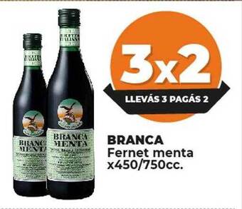 Supermayorista Vital Branca fernet menta oferta