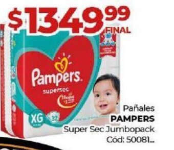 Diarco Pañales Pampers oferta