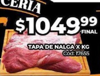 Diarco Tapa de Nalga x kg oferta