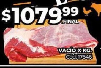 Diarco Vacío x kg oferta