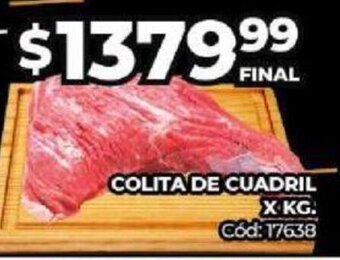 Diarco Colita de Cuadril x kg oferta