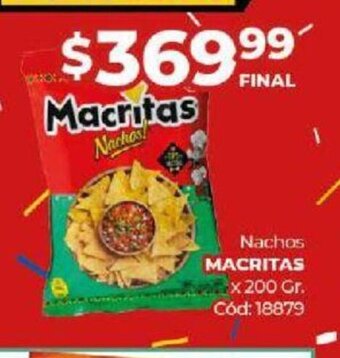 Diarco Nachos Macritas oferta