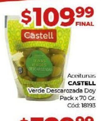Diarco Aceitunas Castell oferta