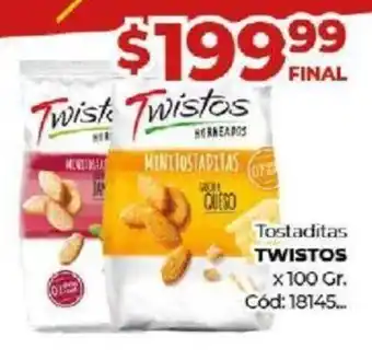 Diarco Tostaditos Twistos oferta