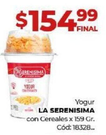 Diarco Yogur La Serenisima oferta