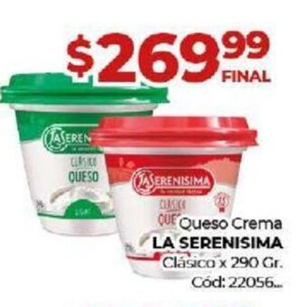 Diarco Queso Crema La Serenisima oferta