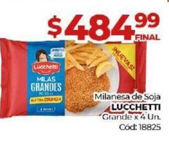 Diarco Milanesa de Soja Lucchetti oferta