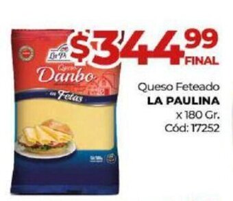 Diarco Queso Feteado La Paulina oferta