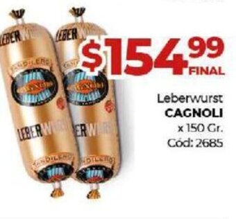 Diarco Leberwurst Cagnoli oferta