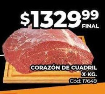 Diarco Corazón de Cuadril x kg oferta