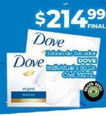 Diarco Jabón de Tocador Dove oferta