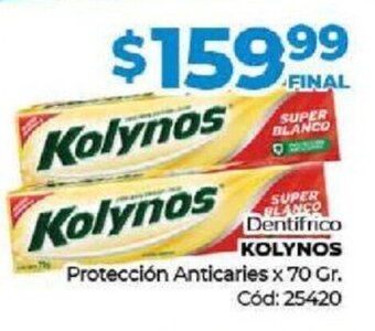 Diarco Dentifrico Kolynos oferta