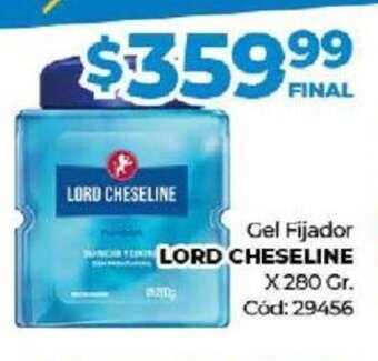 Diarco Gel Fijador Lord Cheseline oferta