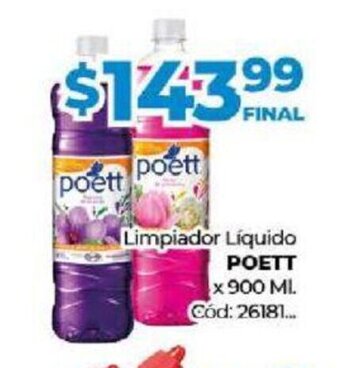 Diarco Limpiador Líquido Poett oferta