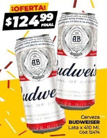 Diarco Cerveza Budweiser oferta