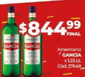 Diarco Americano Gancia oferta